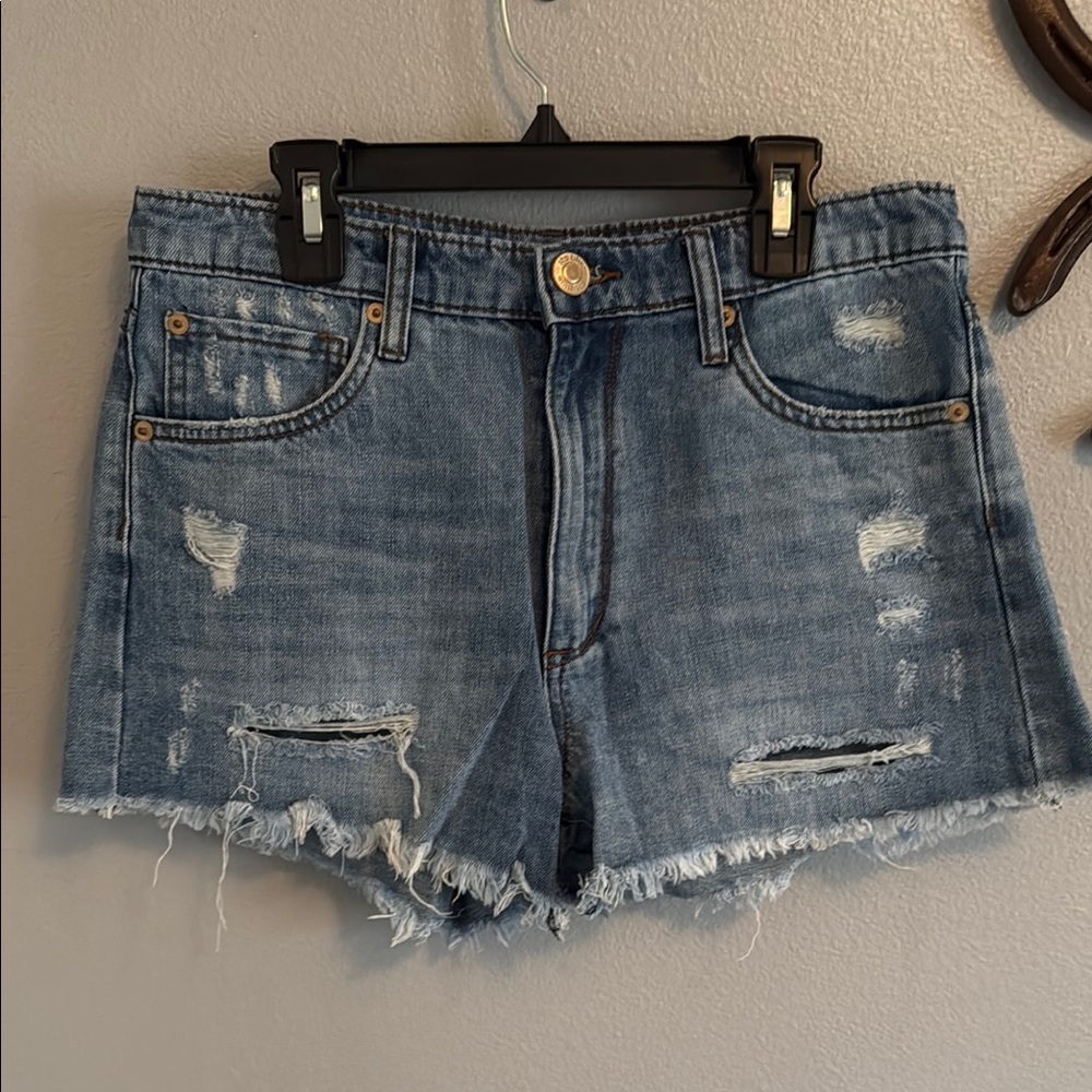 STS Blue Jean Shorts Distressed Blue Casual